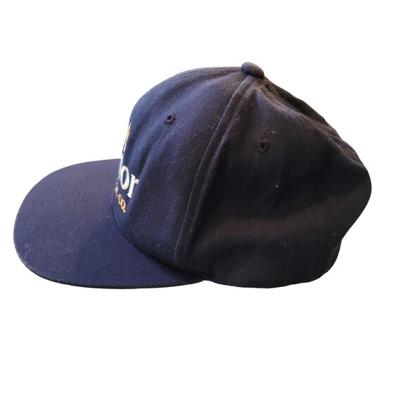 Tractor Beverage Co. Navy Blue Snapback Hat The Classics Acrylic & Wool jj3629 - Picture 4 of 6